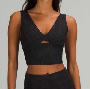 Lululemon Lab Studio Cropped Tank Top